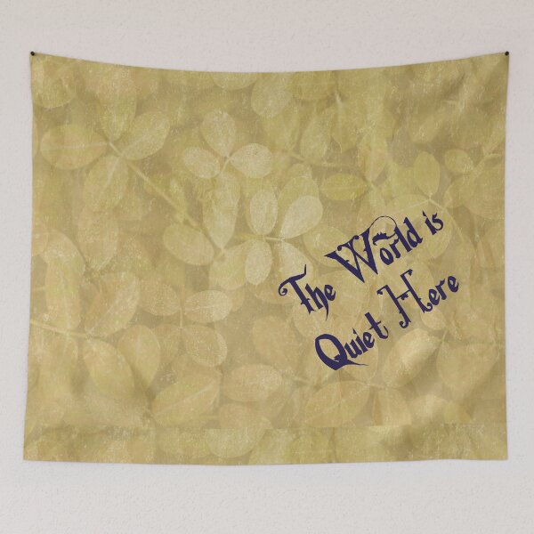 Item preview, The world is quiet here designed and sold by myatticstudio.
