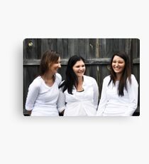 Sisters (2) Canvas Print