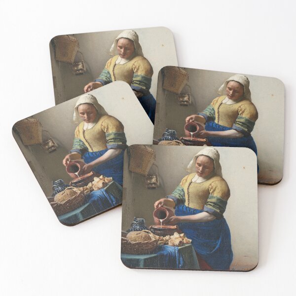 Item preview, Johannes Jan Vermeer the milkmaid 1658 designed and sold by conceptDVS.