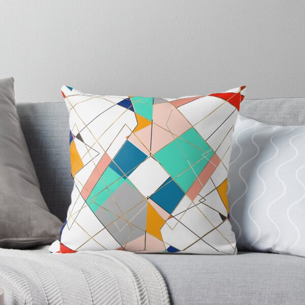 Item preview, gold colorful geometric pattern designed and sold by InovArtS.