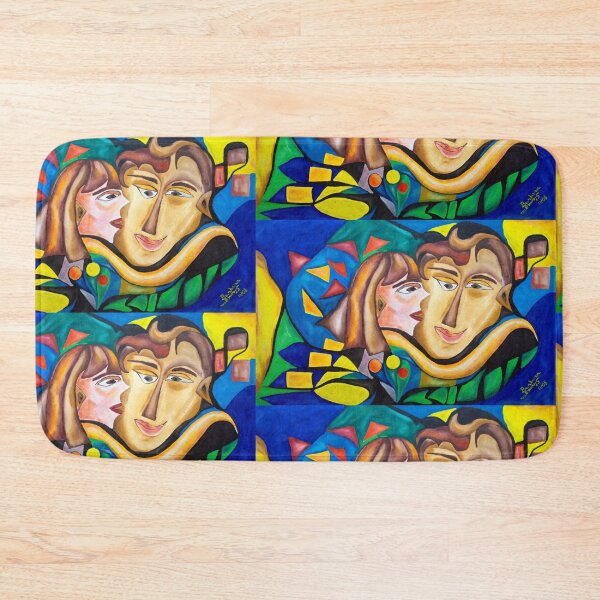 Item preview, abstract kissing woman designed and sold by BBS ART.