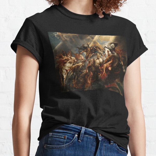 The Fall of Phaeton by Peter Paul Rubens Old Masters Reproductions Classic T-Shirt