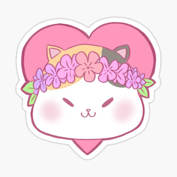 I ♥︎ Fat Cat Sticker (Heart!) Sticker