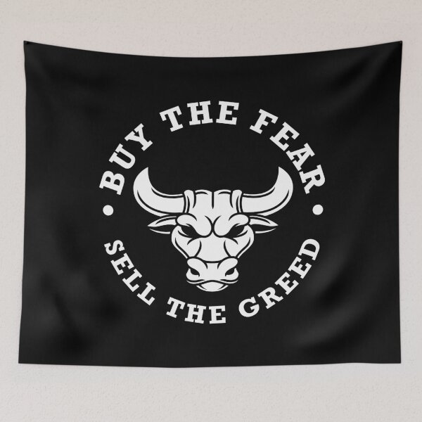 Item preview, Buy The Fear Sell The Greed designed and sold by tonstan.