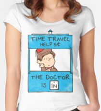 The Doctor Is In Women's Fitted Scoop T-Shirt