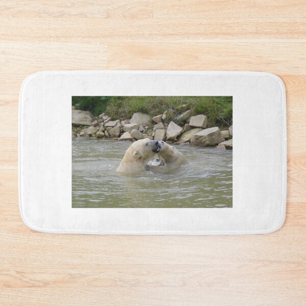 Item preview, Polar Bears playing in water 3 designed and sold by LoneAngel.