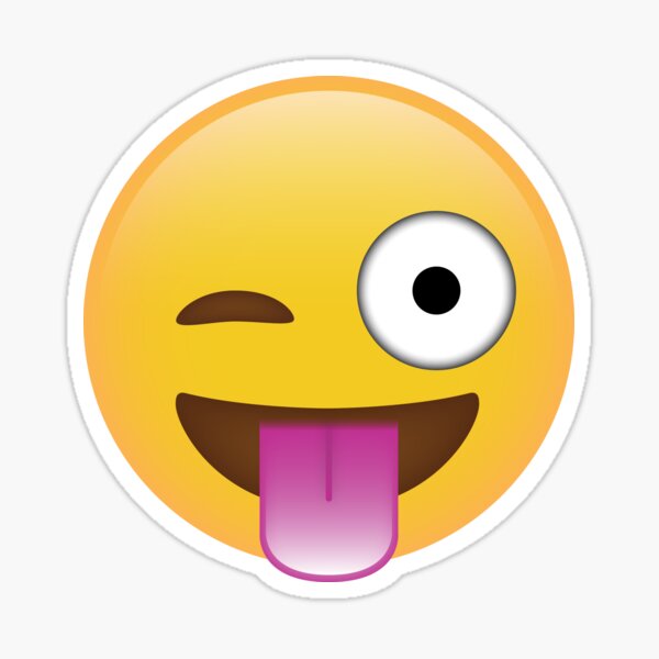 Item preview, Tongue Sticking Out Emoji designed and sold by Radradrad.