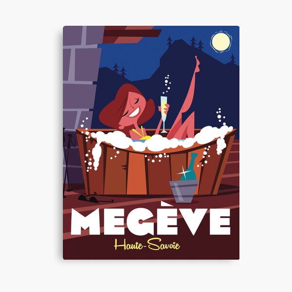 Item preview, Megeve poster designed and sold by Gary Godel.