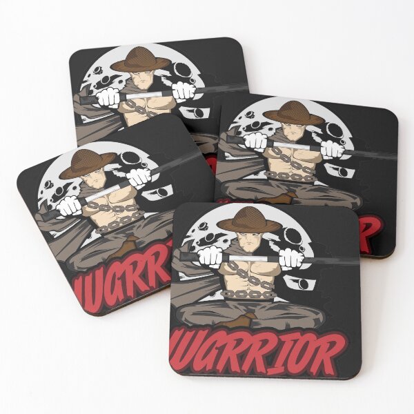 WARRIOR Coasters (Set of 4)