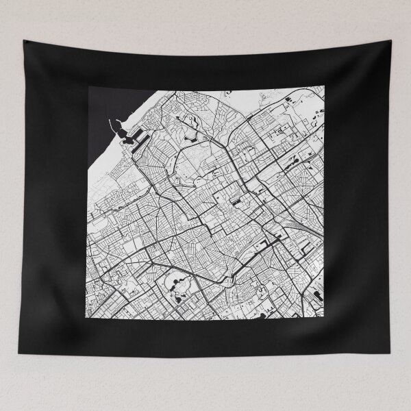 Item preview, The Hague Map City Map Poster Black and White, USA Gift Printable, Modern Map Decor for Office Home Living Room, Map Art, Map Gifts designed and sold by 44spaces.