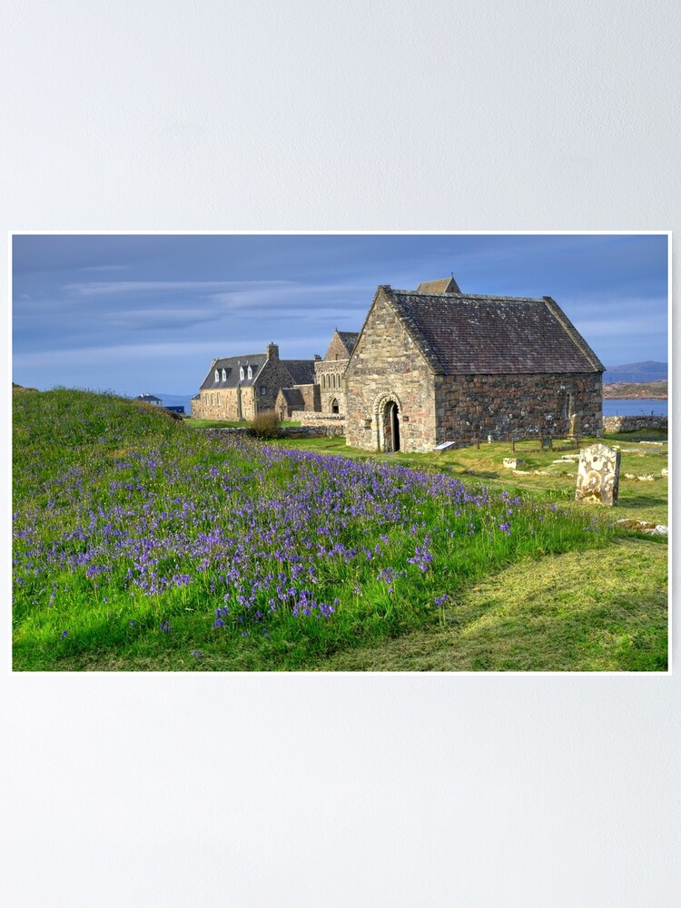 "Iona Abbey, Isle of Iona, Scotland." Poster for Sale by