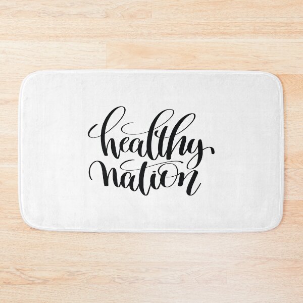 Item preview, Healthy Nation Inspirational Quotes designed and sold by ProjectX23.