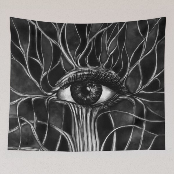 Item preview, All Seeing Eye Tree designed and sold by k9printart.