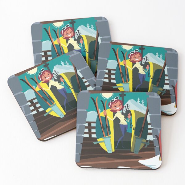 Item preview, Courchevel poster designed and sold by Gary Godel.