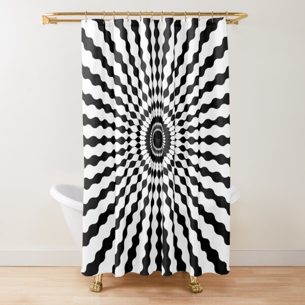 Wake up illusions Shower Curtain