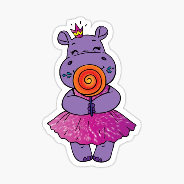 Item preview, Hippo designed and sold by AmazingArtMandi.