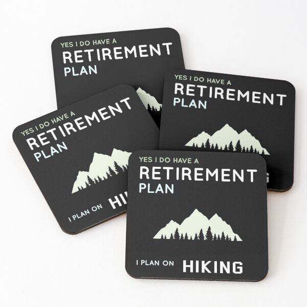Item preview, Hiking Adventure Hiker Retirement Funny designed and sold by TastefulTees.