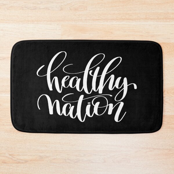 Item preview, Healthy Nation Inspirational Quotes designed and sold by ProjectX23.