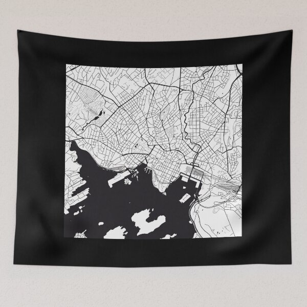Item preview, Oslo Map City Map Poster Black and White, USA Gift Printable, Modern Map Decor for Office Home Living Room, Map Art, Map Gifts designed and sold by 44spaces.