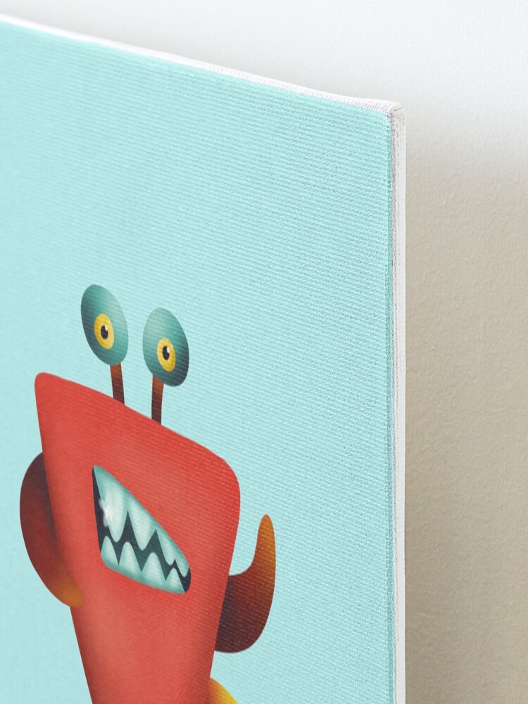 Alternate view of Devil crab monster Mounted Print