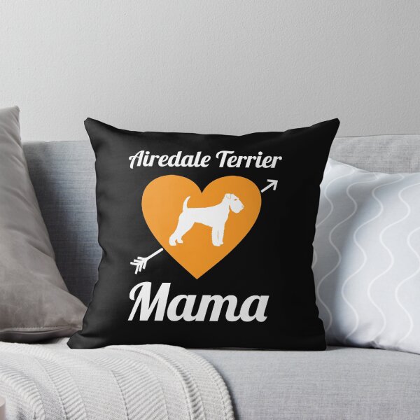 Artikelvorschau, Airedale Terrier Mama Hund Liebe entworfen und verkauft von 1681830934131.
