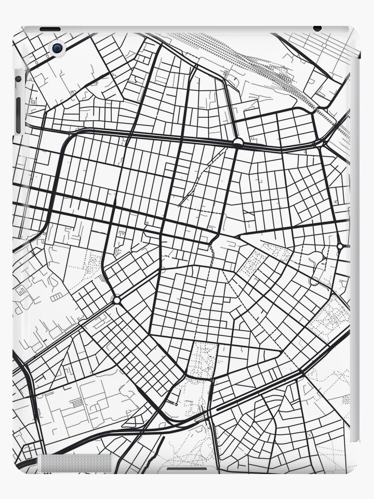 Sofia Map City Map Poster Black And White Usa Gift Printable Modern Map Decor For Office Home Living Room Map Art Map Gifts Ipad Case Skin By 44spaces Redbubble