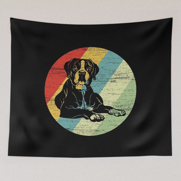 Item preview, Boxer retro dog breed gift designed and sold by 1681830934131.