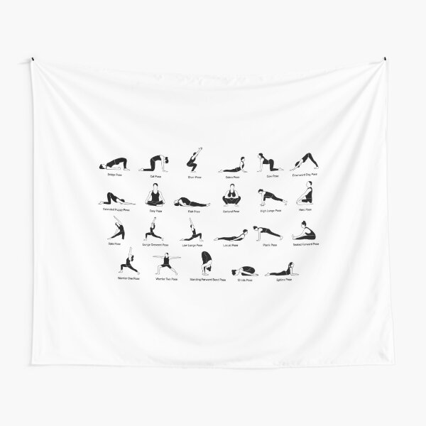 FOLLYGRAPH Yoga Poster - Yoga Picture - 150 Asanas (A2) : Buy Online at  Best Price in KSA - Souq is now Amazon.sa: Home