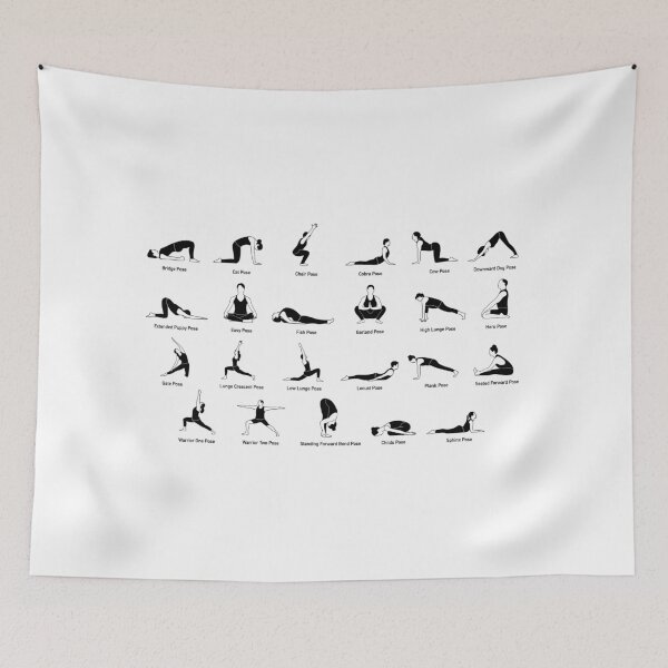 Item preview, Popular Yoga Positions and Poses designed and sold by Radradrad.