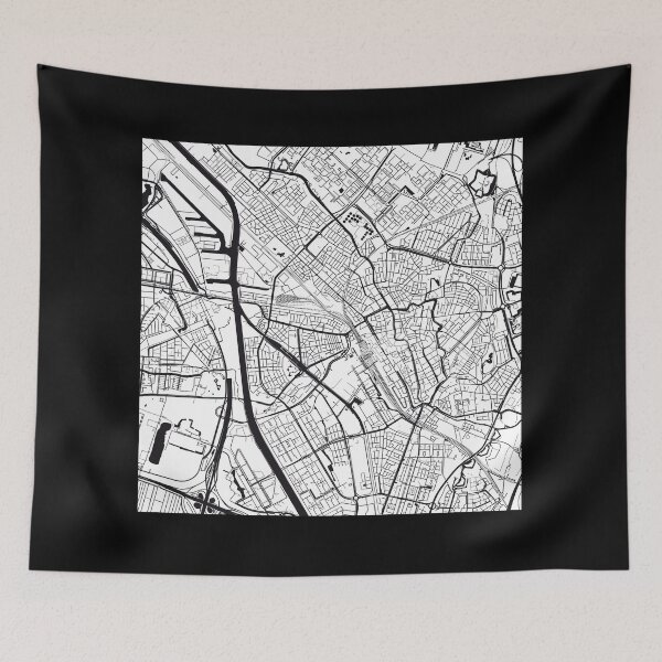 Item preview, Utrecht Map City Map Poster Black and White, USA Gift Printable, Modern Map Decor for Office Home Living Room, Map Art, Map Gifts designed and sold by 44spaces.