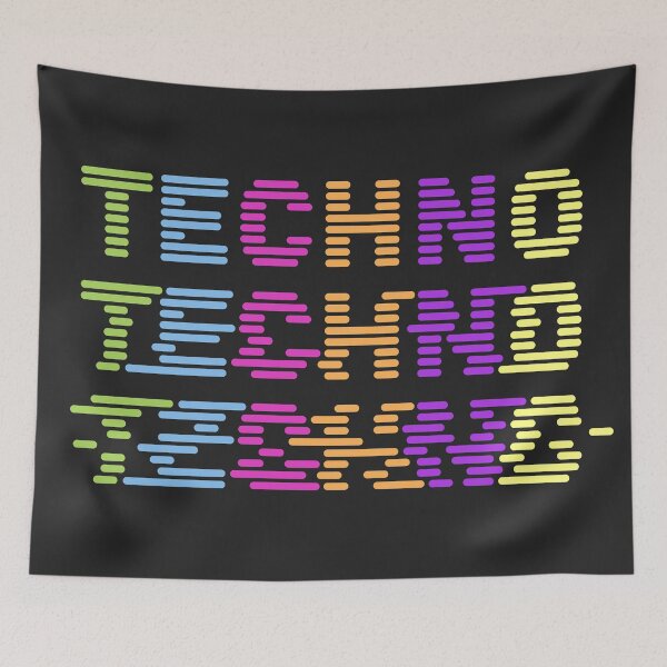 Item preview, Lined Techno Glitch designed and sold by MartineMeeka.