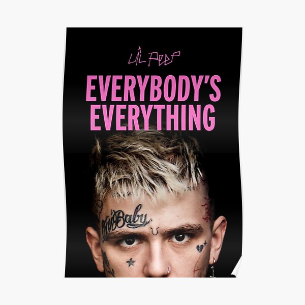 lil peep tout le monde est tout Poster