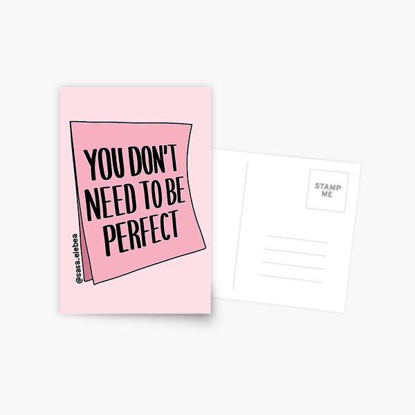 Perfect by Sasa Elebea Postcard