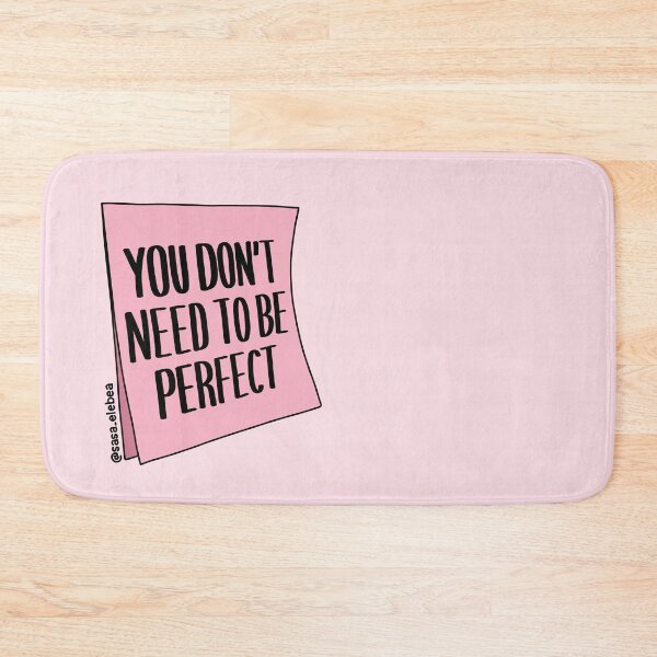 Perfect by Sasa Elebea Bath Mat