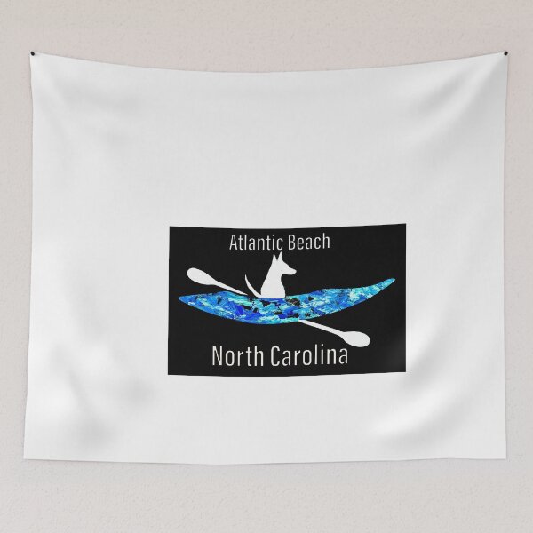 Item preview, Kayak Dog (Atlantic Beach) designed and sold by barryknauff.