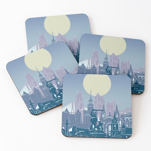 Item preview, warsaw skyline designed and sold by BekimART2.