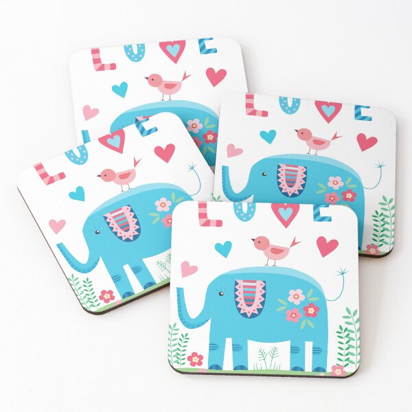 Item preview, Elephant Love designed and sold by theflossbox.
