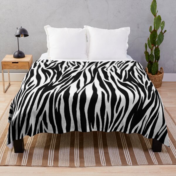 Zebra Animal Print Africa And Safari Design Throw Blanket