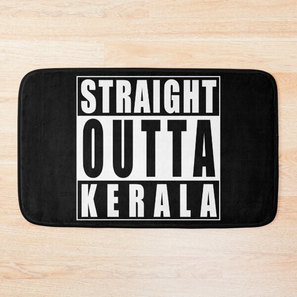 Item preview, STRAIGHT OUTTA KERALA designed and sold by Curry Comic.