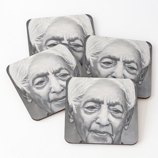 Item preview, Jiddu Krishnamurti Portrait designed and sold by goodbadennui.