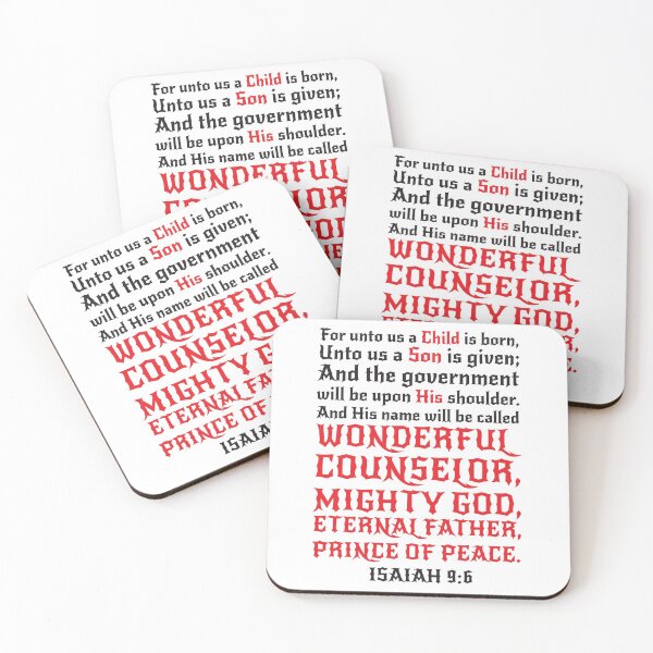 Item preview, Isaiah 9:6 designed and sold by plushism.