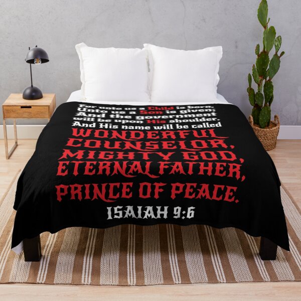 Item preview, Isaiah 9:6 designed and sold by plushism.