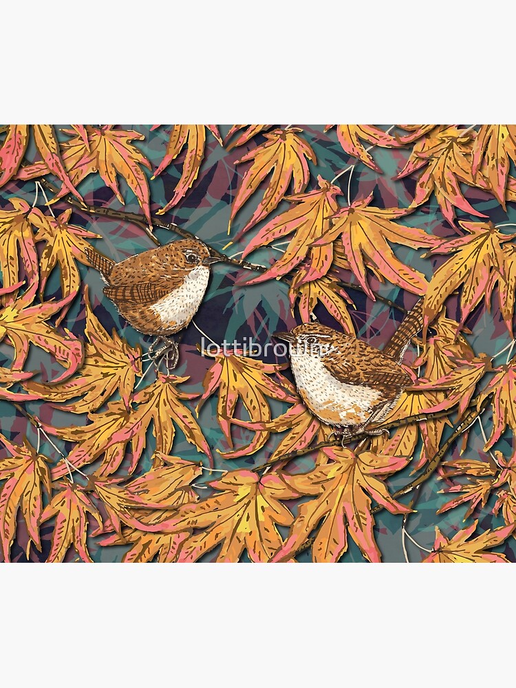 Garden Wrens by lottibrown