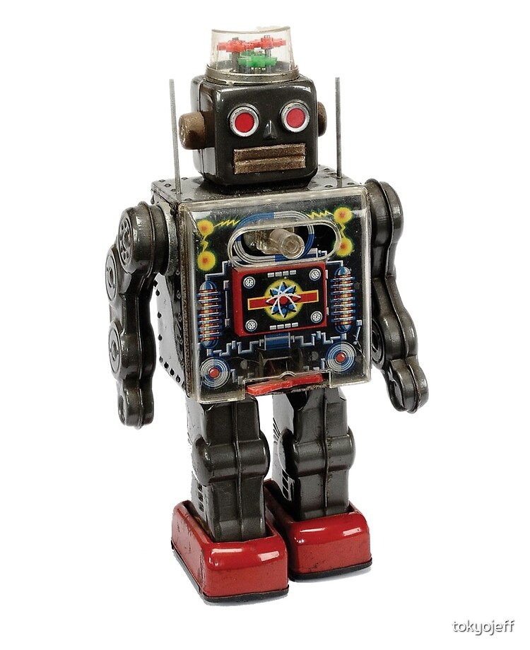 1960s Horikawa robot" iPad & Skin for Sale by tokyojeff | Redbubble