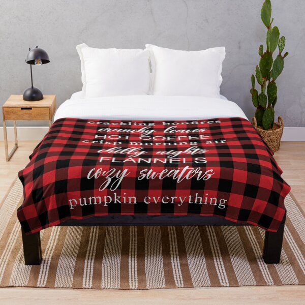 Artikelvorschau, Herbstsachen - Roter Flanell entworfen und verkauft von AprilSLDesigns.