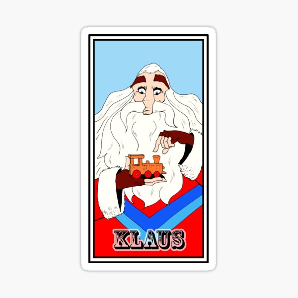 Klaus fanart Sticker