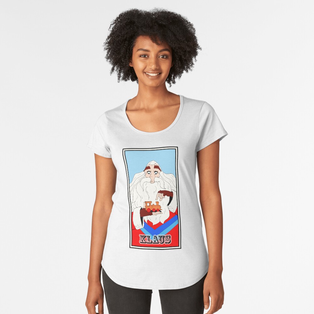 Aperçu de l'œuvre T-shirt premium échancré créée et vendue par Kite4.