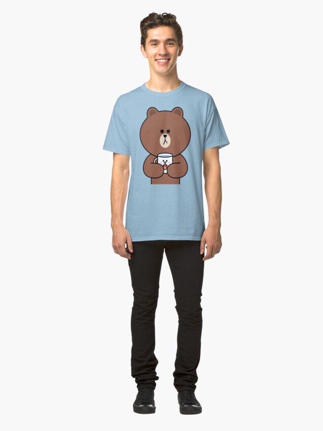 cony and brown t shirt