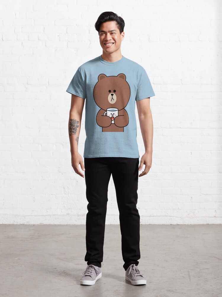 cony and brown t shirt