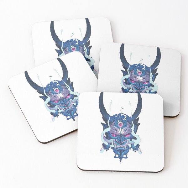 Item preview, blue Oni  designed and sold by oodiny.